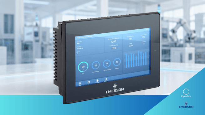 QuickPanel+2 de Emerson: el HMI que hace cinco trabajos